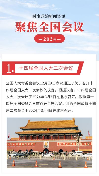 会议实时政治新闻资讯竖版配图 模板ID:7239