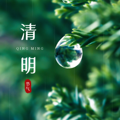 清明追思缅怀实景公众号次图 模板ID：10694