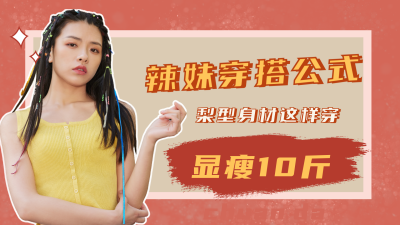 生活娱乐酷女孩穿搭指南视频封面 模板ID:11061