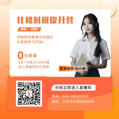 橙色人物金融理财课程直播领课方形海报 模板ID：12751
