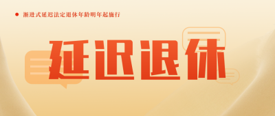 简约延迟退休公众号封面首图 模板ID:28736