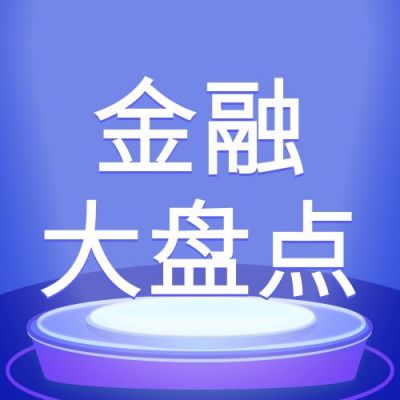 蓝紫色金融大盘点公众号次图 模板ID：189