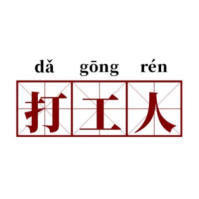 网络热词流行词语打工人创意公众号次图 模板ID:2649