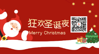 创意圣诞节星星灯光闪烁动态二维码 模板ID：4523
