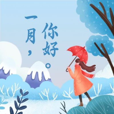 新年月初问候1月你好公众号次图 模板ID：4472