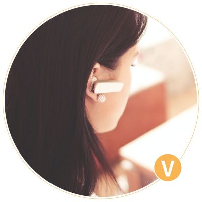 简易右下橙V头像 模板ID:5310