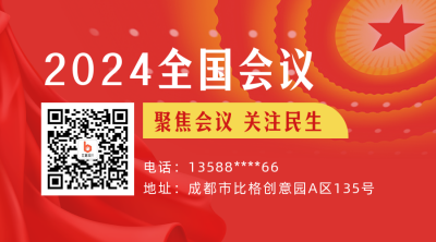 聚焦会议党政高端红色二维码 模板ID：30194