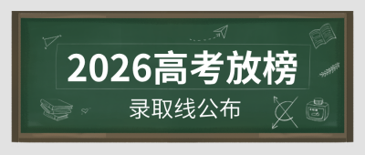 高考放榜成绩查询公众号封面首图 模板ID：35523