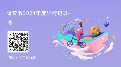 年度出行记录回顾二维码 模板ID：41034