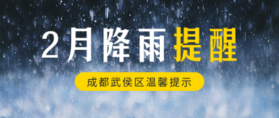 降雨提示实景公众号首图 模板ID：46065