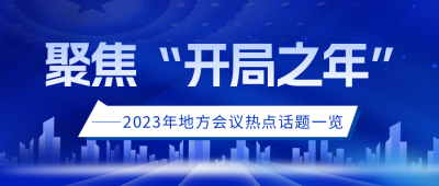 政务聚焦会议公众号封面首图 模板ID：46514