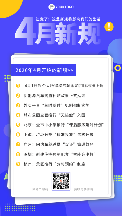 四月新规蓝色商务手机海报 模板ID：48954
