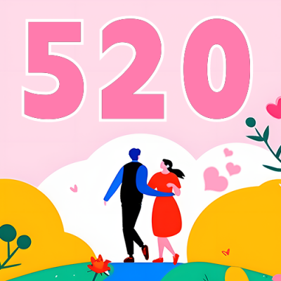 520情人节花艺活动公众号次图 模板ID：51604