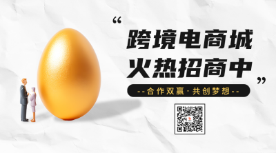 电商商城招商宣传二维码海报 模板ID：55518