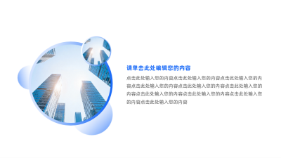 简约商务圆形图标多项图例 模板ID：64117