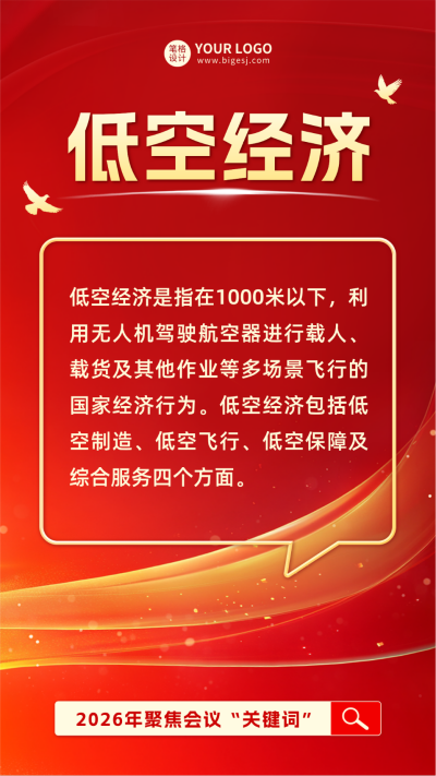 党政热词科普海报 模板ID：760147