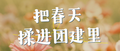 春天团建活动简约绿色公众号首图 模板ID：776190