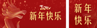 龙年祝福商务风宣传双封面套图 模板ID：s2728