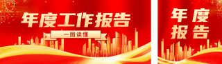 年度工作总结汇报宣传公众号双封面 模板ID：s4582