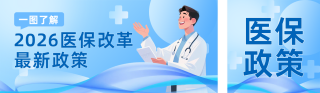 2026最新政策解读蓝色简约公众号双封面 模板ID：s6948