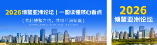 博鳌亚洲论坛年会公众号双封面 模板ID:s7615