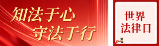 世界法律日知识科普红色公众号双封面 模板ID:s7807