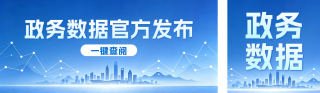 政务数据发布宣传公众号双封面 模板ID：s8609