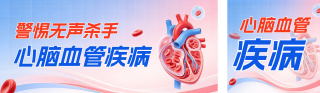 心脑血管疾病科普公众号双封面 模板ID：s9241