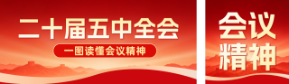 党政会议精神解读公众号双封面 模板ID：s9244
